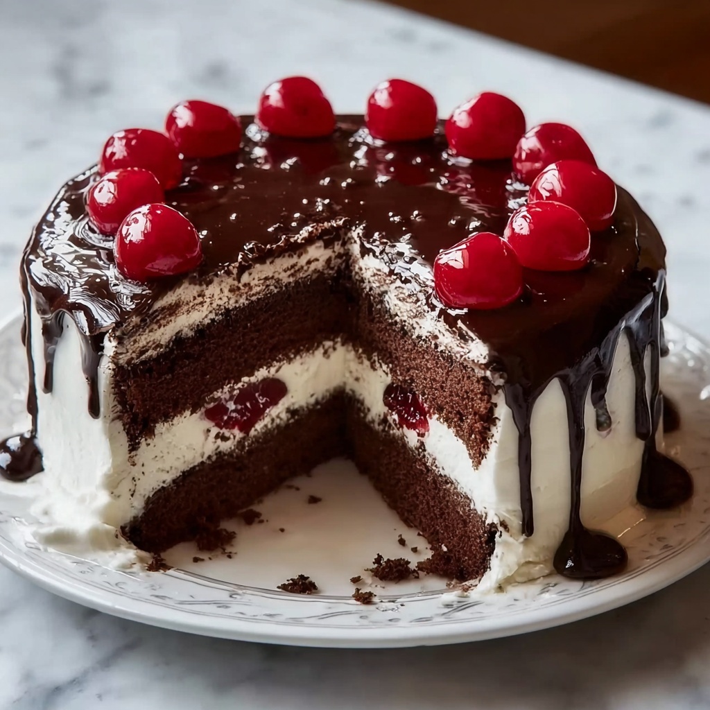Black Forest Cake Recipe - Recipe Image