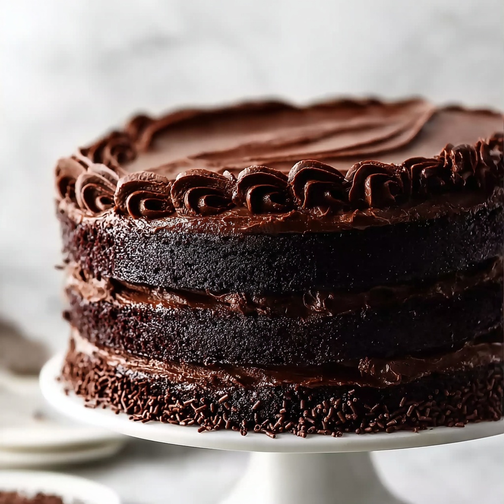 Brooklyn Blackout Cake Recipe - Recipe Image