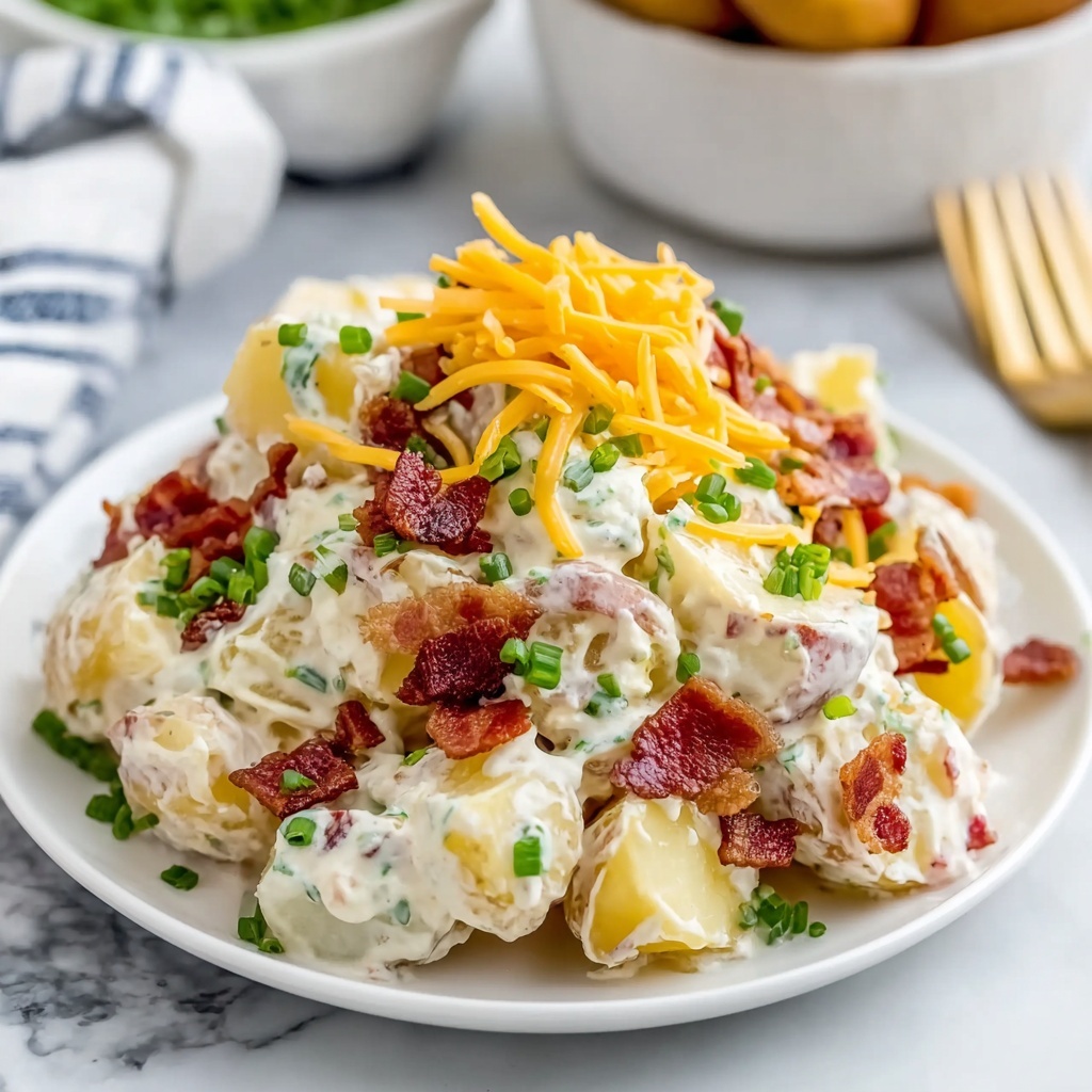 Loaded Baked Potato Salad Recipe - Recipe Image