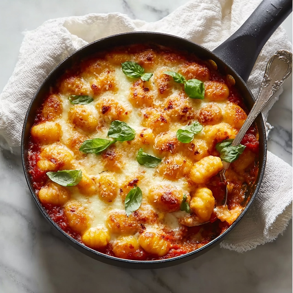 One Pan Gnocchi Pesto Bake Recipe - Recipe Image