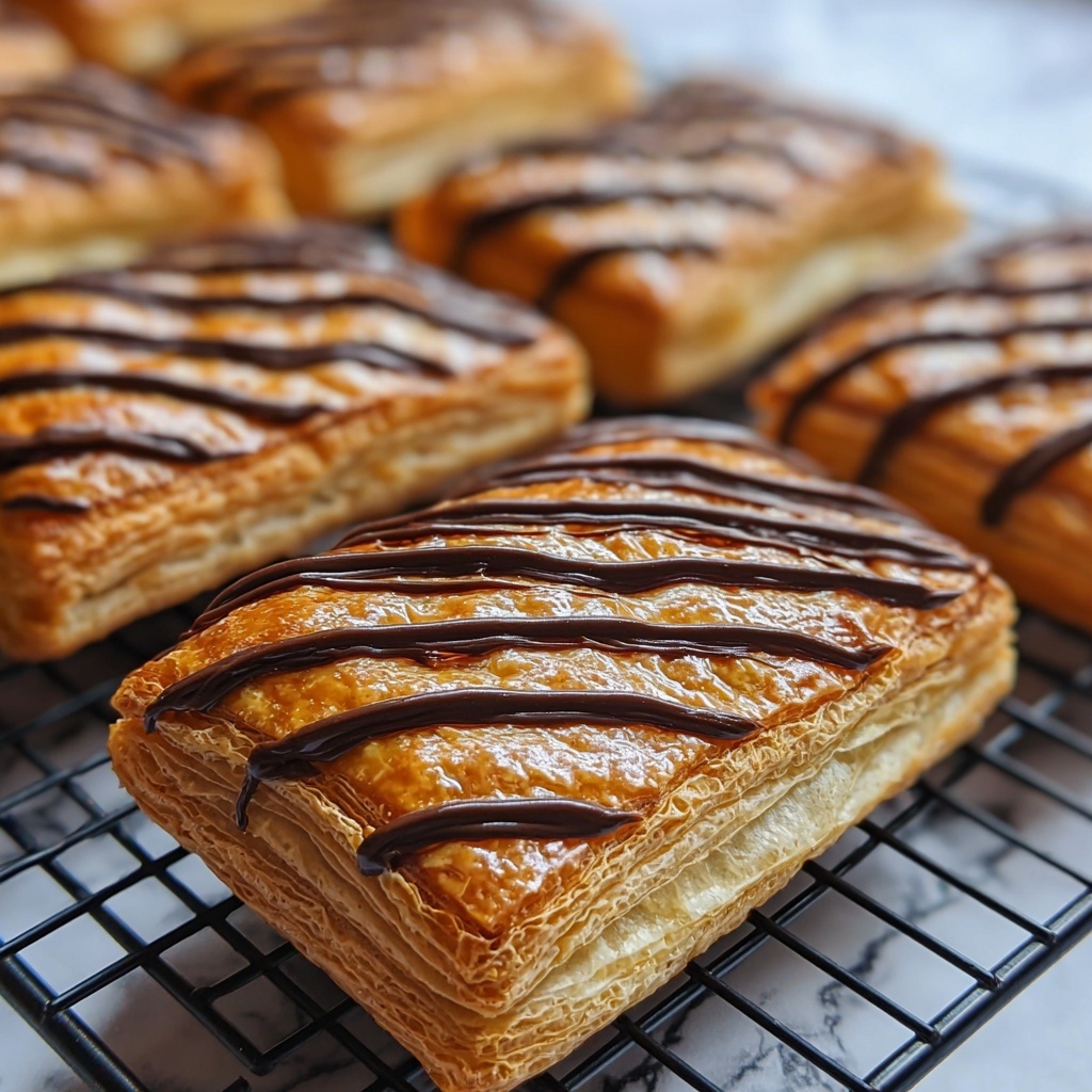 Nutella Puff Pastries Recipe - Recipe Image