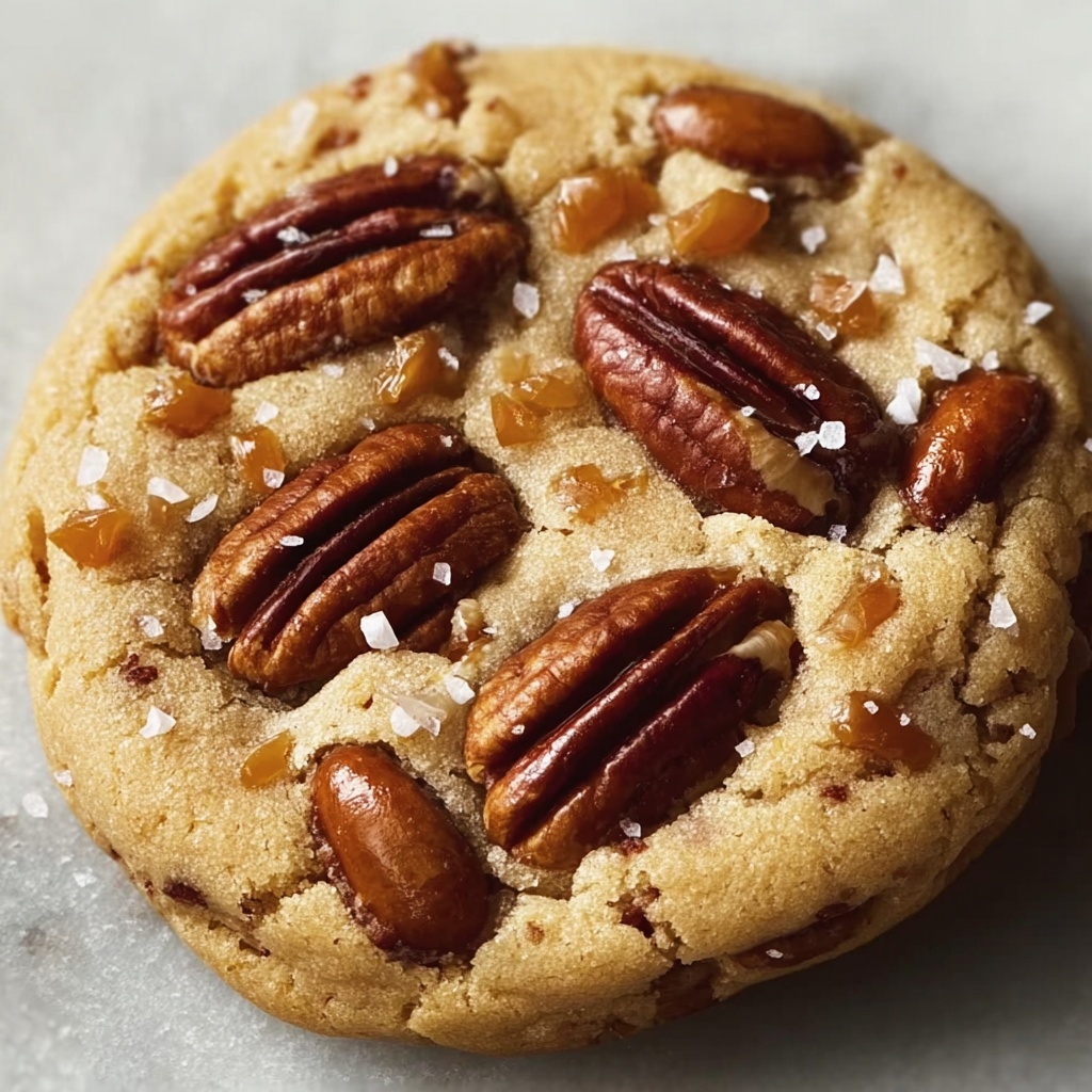 Salted Caramel Pecan Chocolate Chip Cookies Recipe - Recipe Image