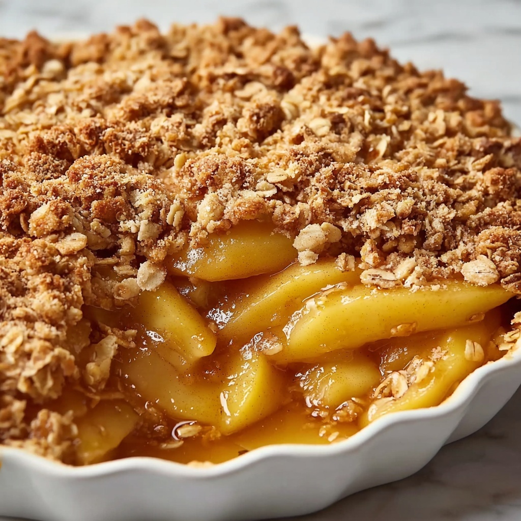 Old Fashioned Easy Apple Crisp Recipe - Recipe Image