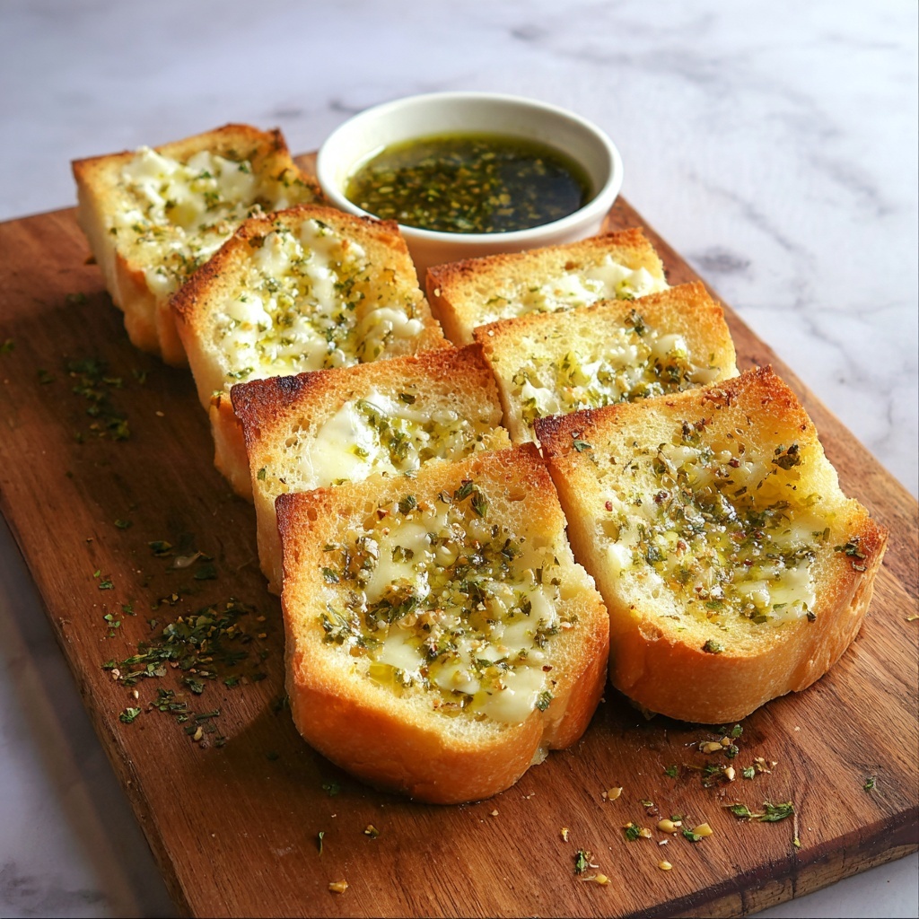 Herbed Garlic Bread Recipe - Recipe Image