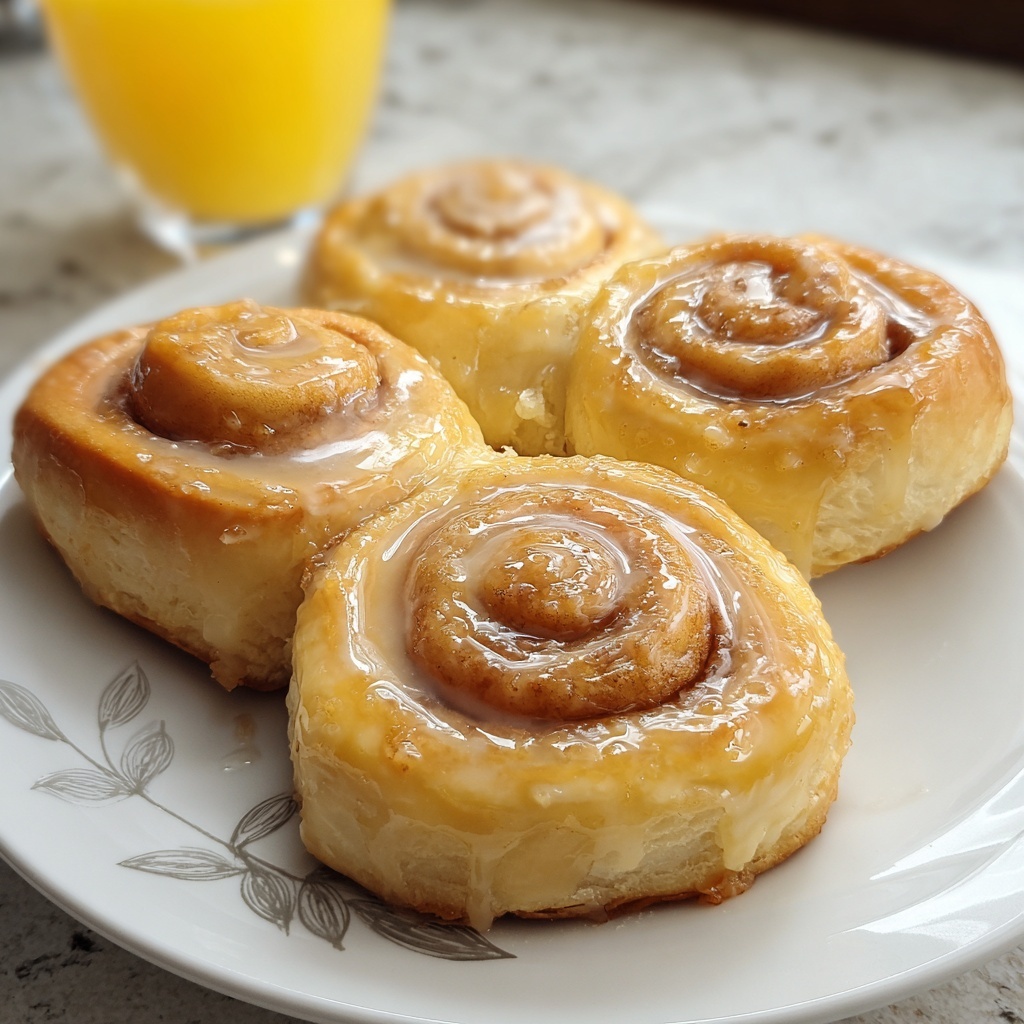 Lemon Curd Sweet Rolls Recipe - Recipe Image