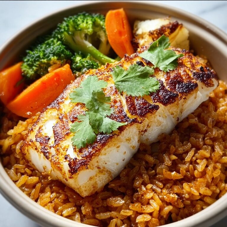 Baked Fish Rice Recipe