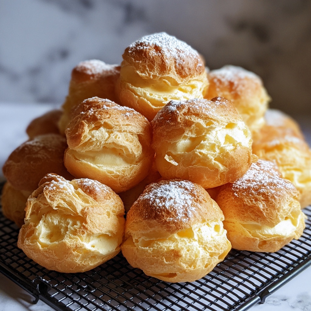 Easiest Cream Puffs Recipe - Recipe Image