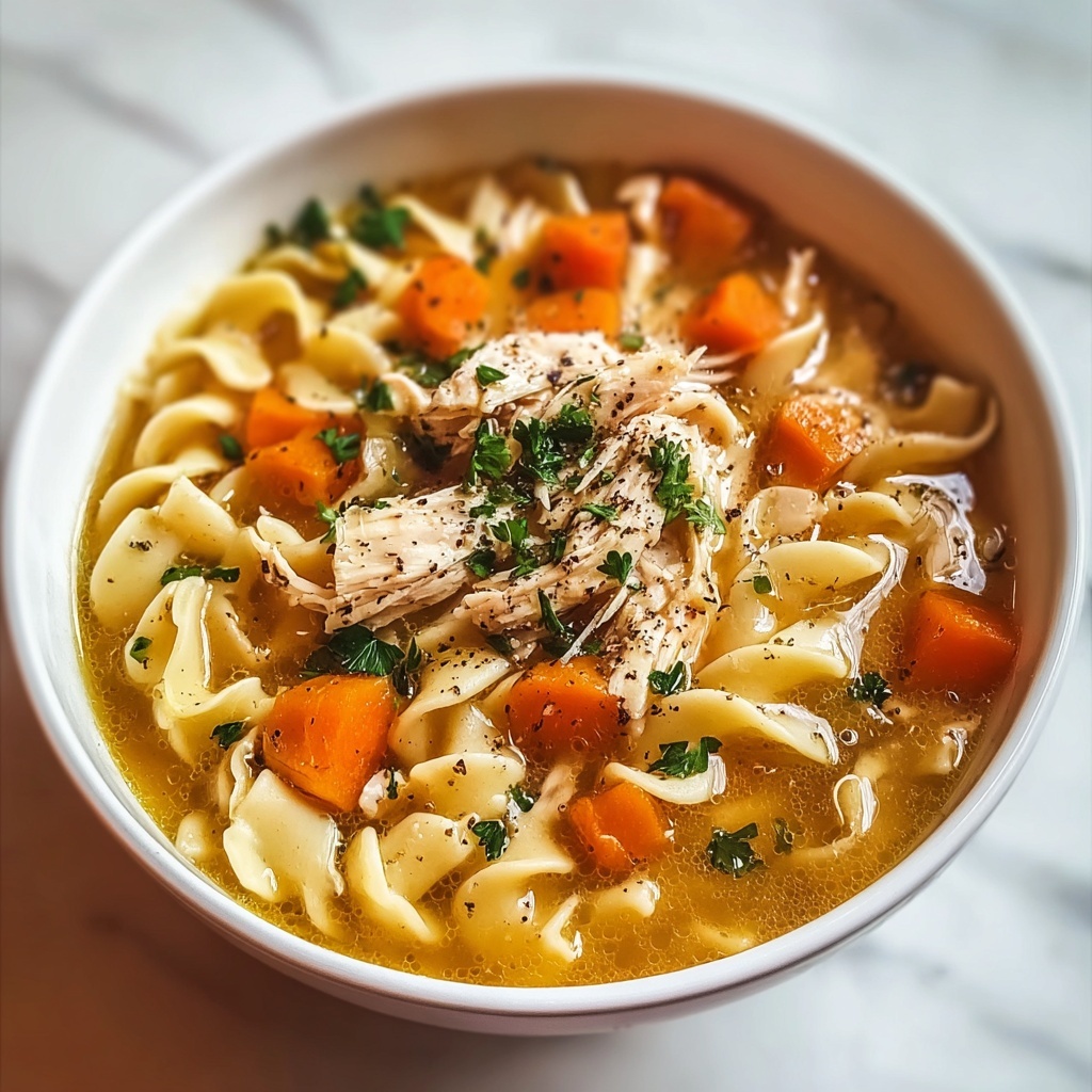 Farmhouse Chicken Noodle Soup Recipe - Recipe Image
