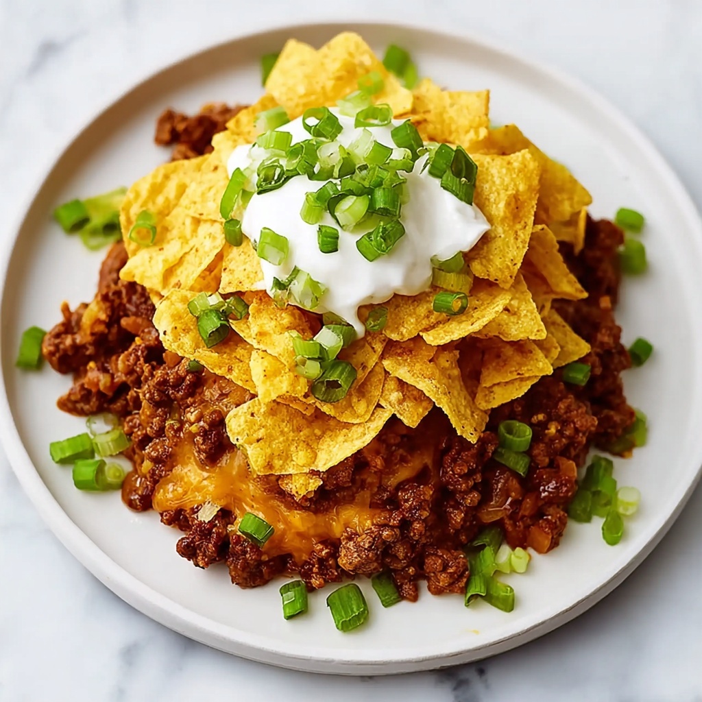 Easy Frito Pie Casserole Recipe - Recipe Image