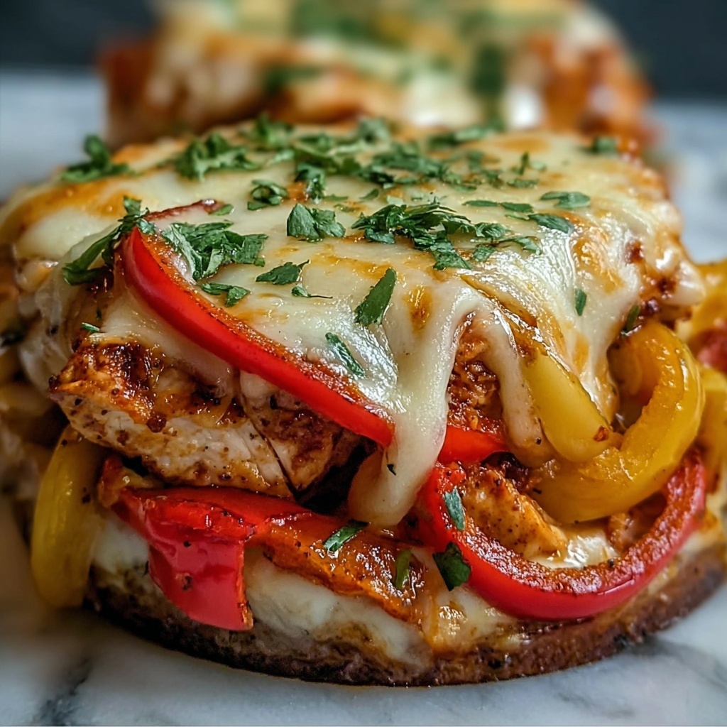 Cheesy Baked Fajita Chicken Recipe - Recipe Image