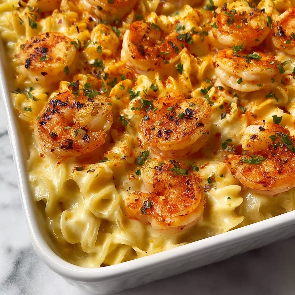 Shrimp Scampi Pasta Bake Recipe - Recipe Image