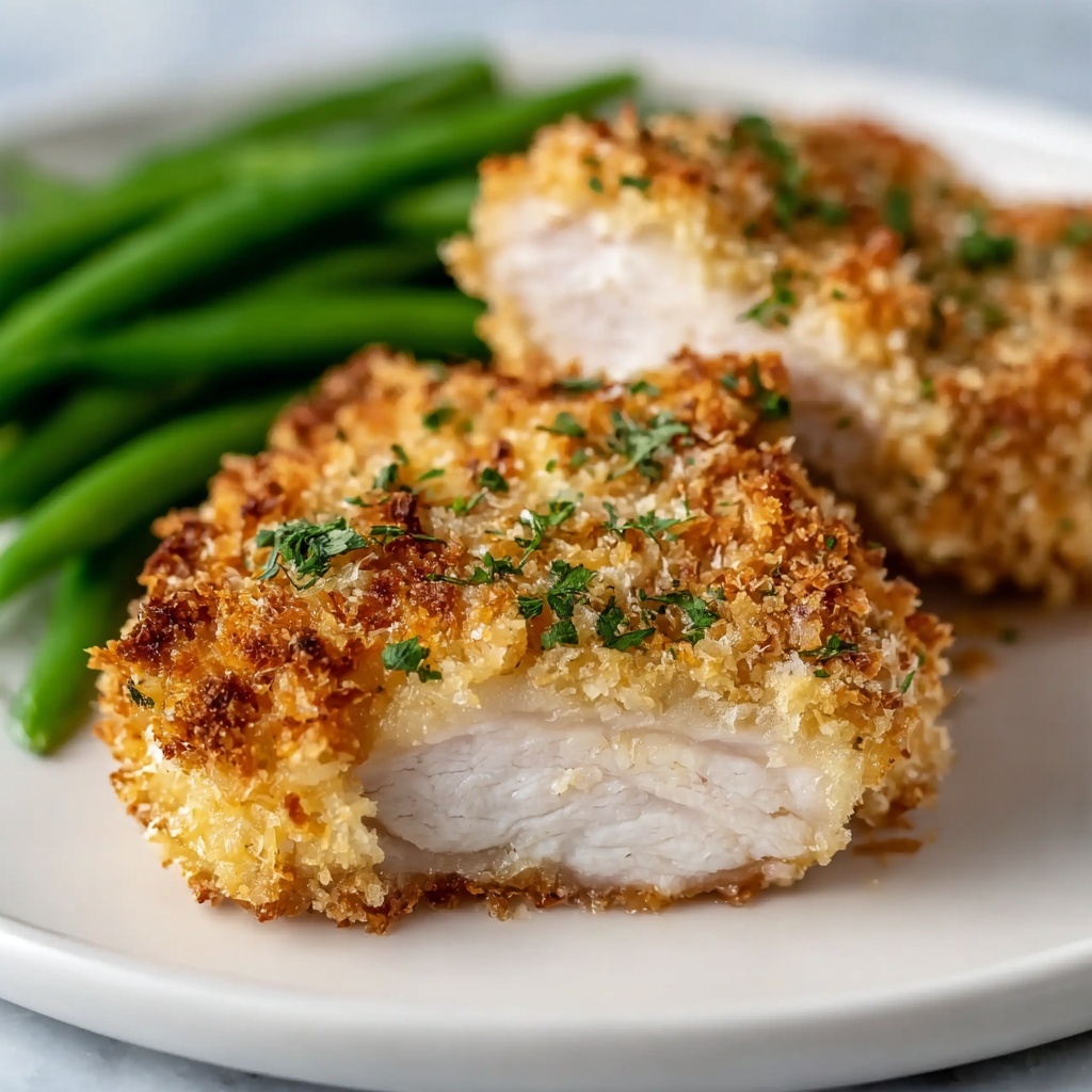 Air Fryer Parmesan Crusted Chicken Recipe - Recipe Image