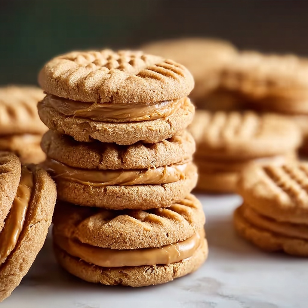 Peanut Butter Sandwich Cookies Recipe - Recipe Image