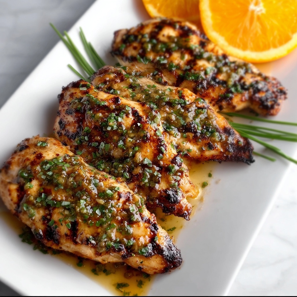 Grilled Citrus Chicken with Glaze Recipe - Recipe Image