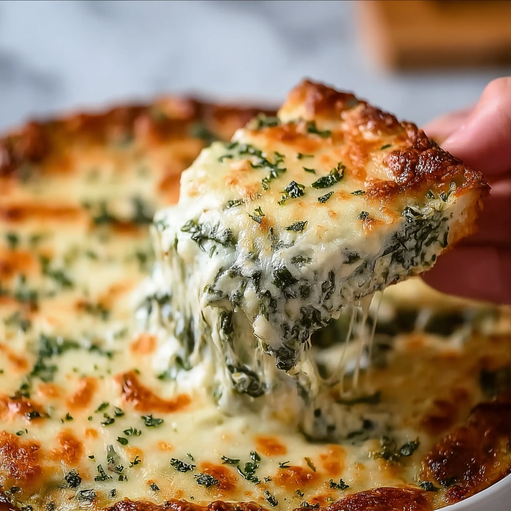 Hot Spinach Artichoke Dip Recipe - Recipe Image