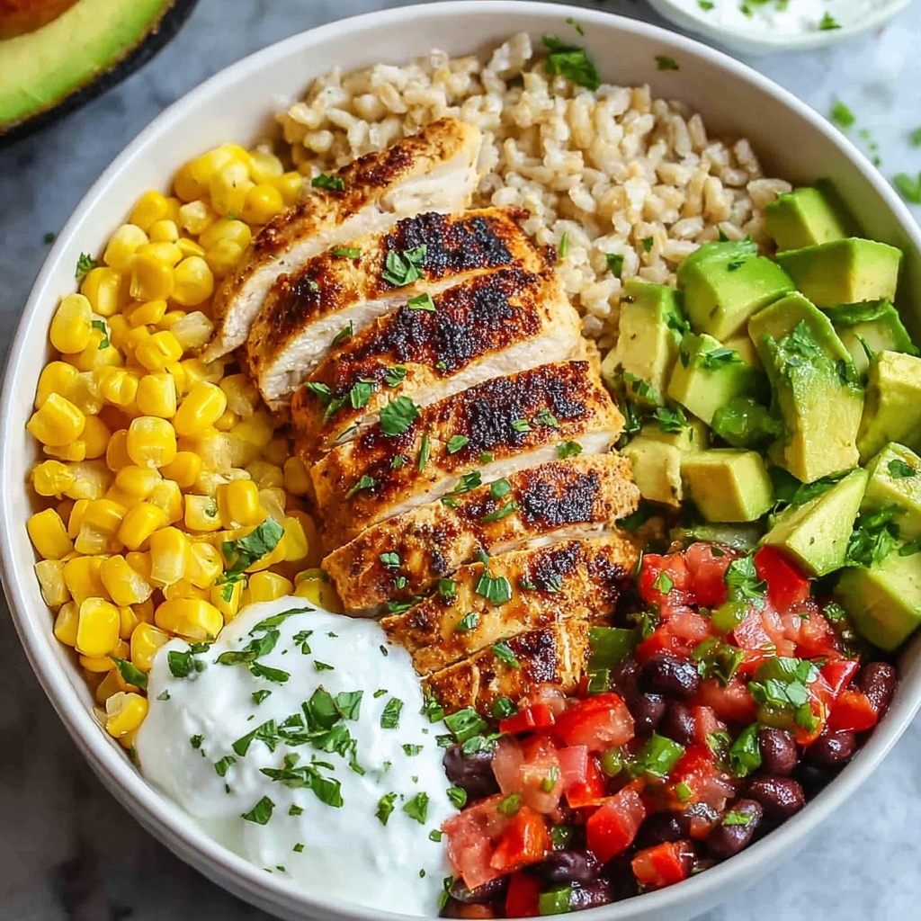 Chicken Burrito Bowl Recipe - Recipe Image