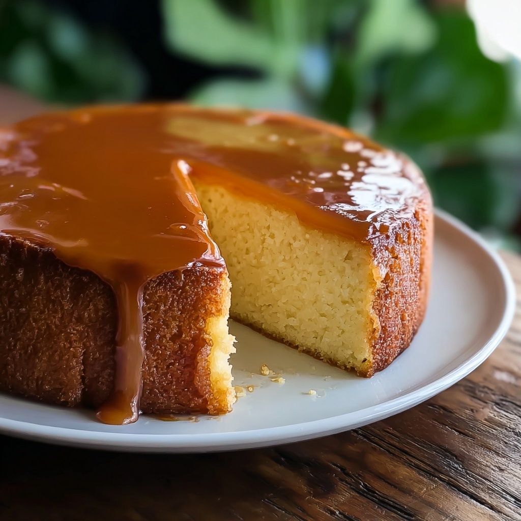 Caramel Cake with Rich Brown Sugar Frosting Recipe - Recipe Image