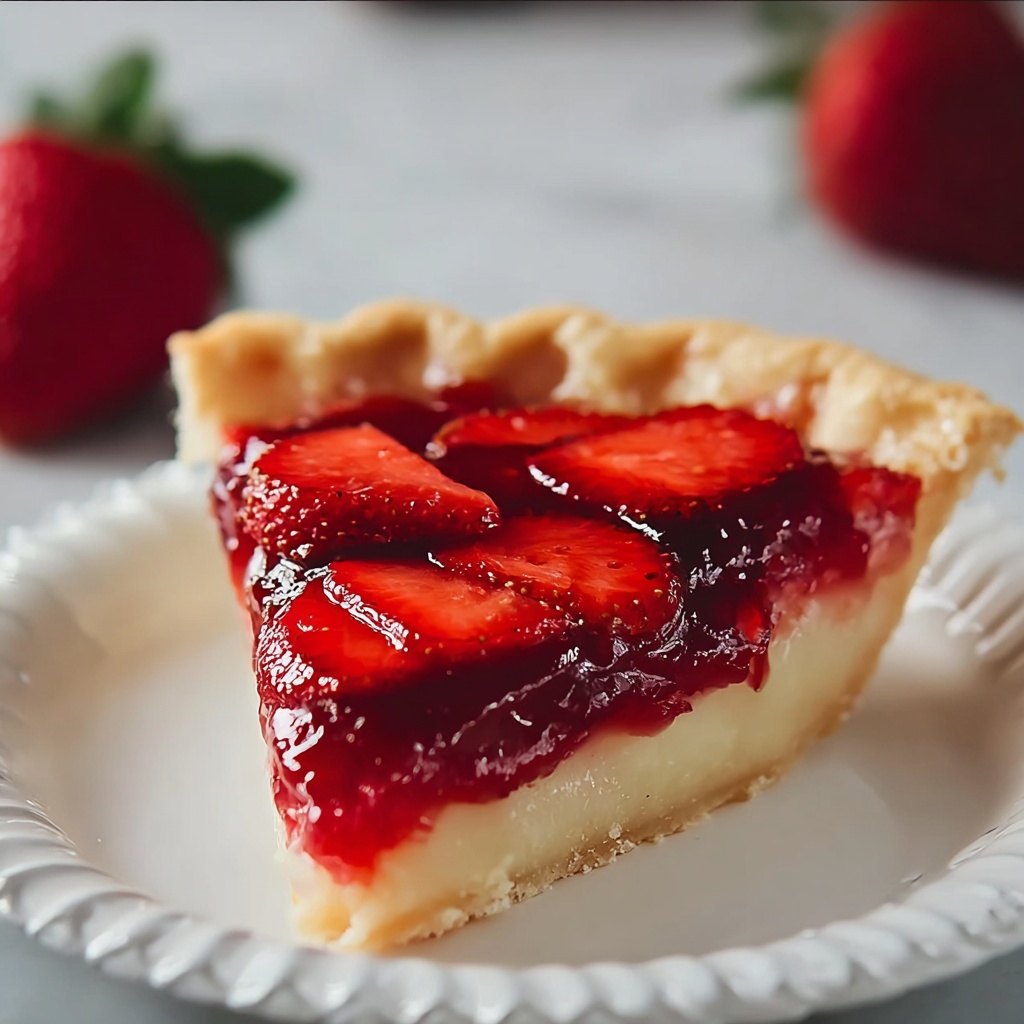 Strawberry Pie Recipe - Recipe Image