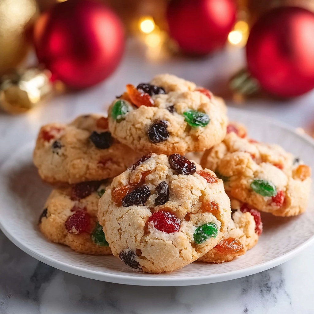 Best Ever Fruitcake Cookies Recipe - Recipe Image