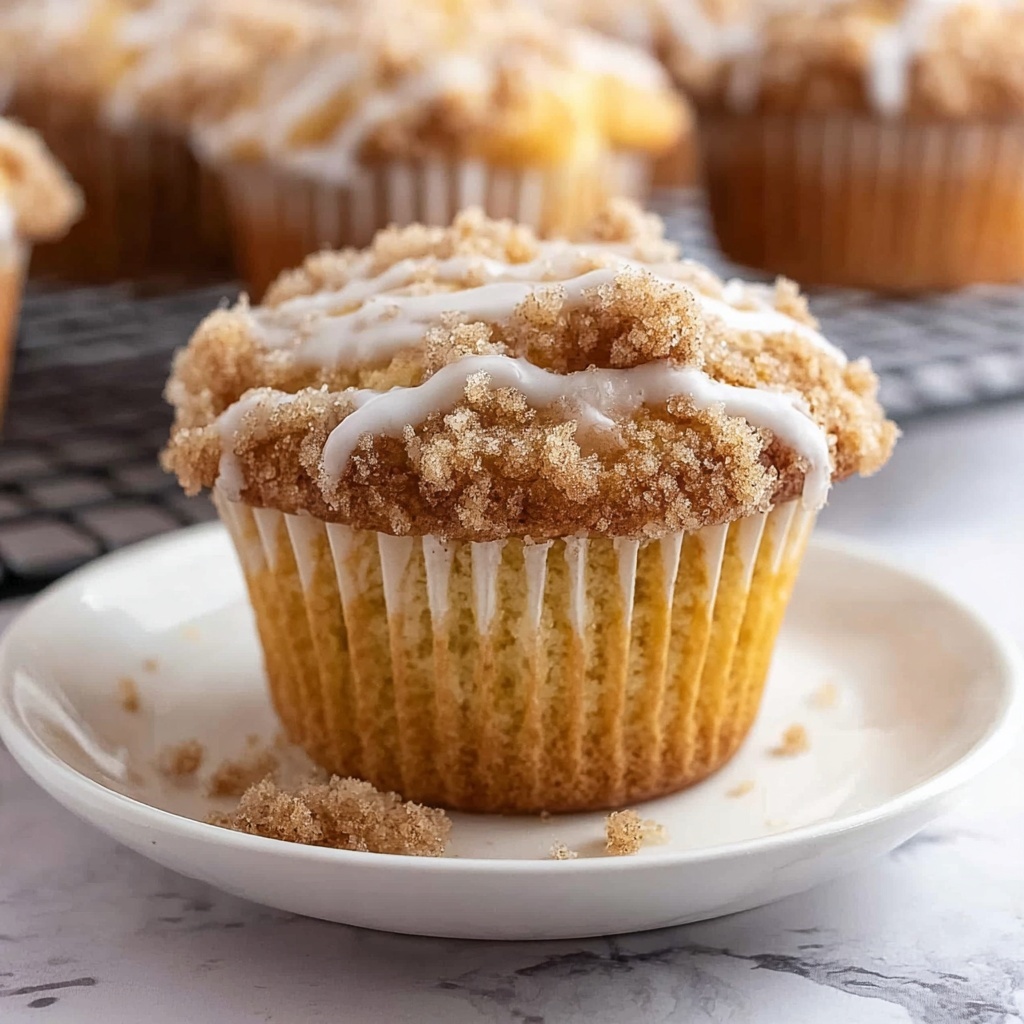Bakery-Style Coffee Cake Muffins Recipe - Recipe Image
