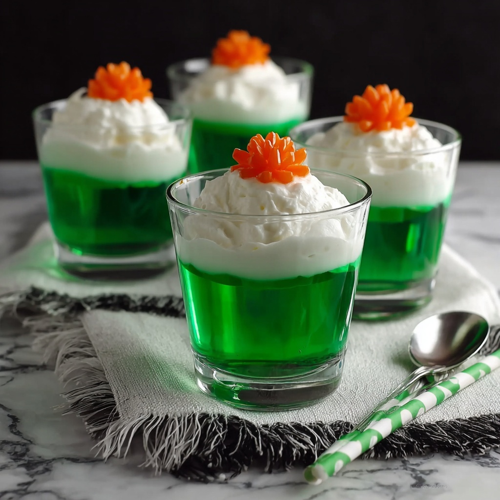Irish Jello Shots Recipe - Recipe Image