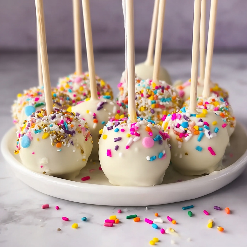 Funfetti Cake Pops for Any Occasion Recipe - Recipe Image