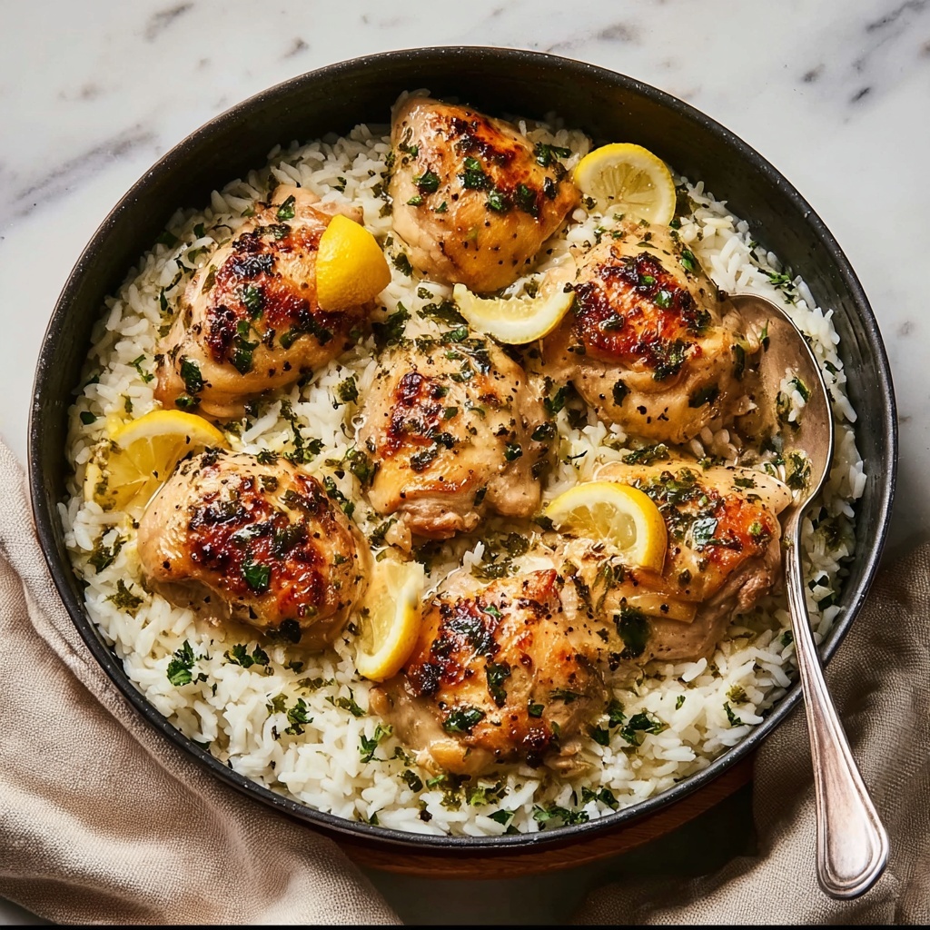 Creamy Herb Chicken with Basmati Rice Recipe - Recipe Image