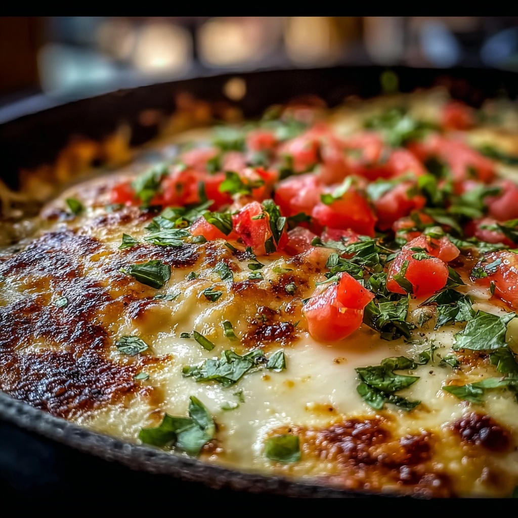 Queso Fundido Skillet Recipe - Recipe Image