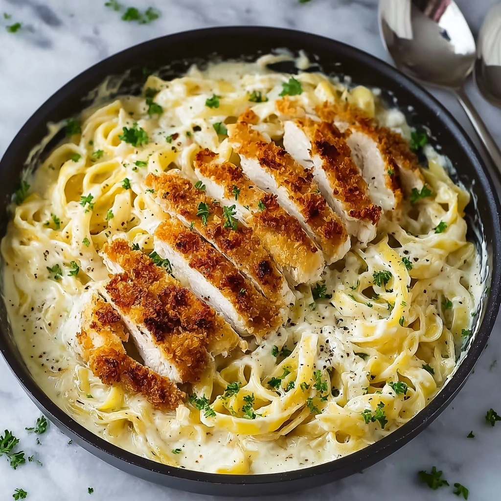 Chicken Fettuccine Alfredo Recipe - Recipe Image