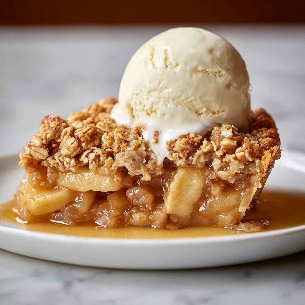 Classic Apple Crisp with Oats and Cinnamon Recipe - Recipe Image