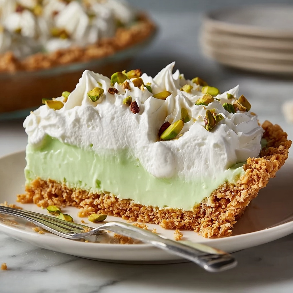 Easy Pistachio Cream Pie for St. Patrick’s Day Recipe - Recipe Image