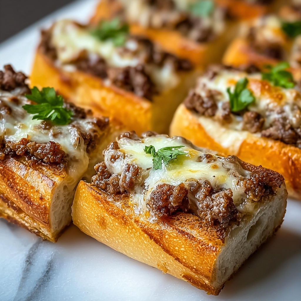 Philly Cheesesteak Stuffed Cheesy Breadsticks Recipe - Recipe Image
