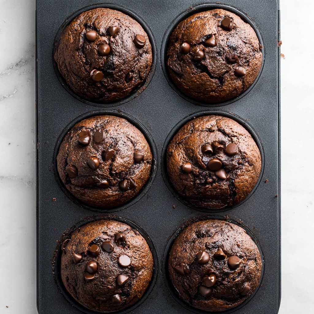 Double Chocolate Chip Muffins Recipe - Recipe Image