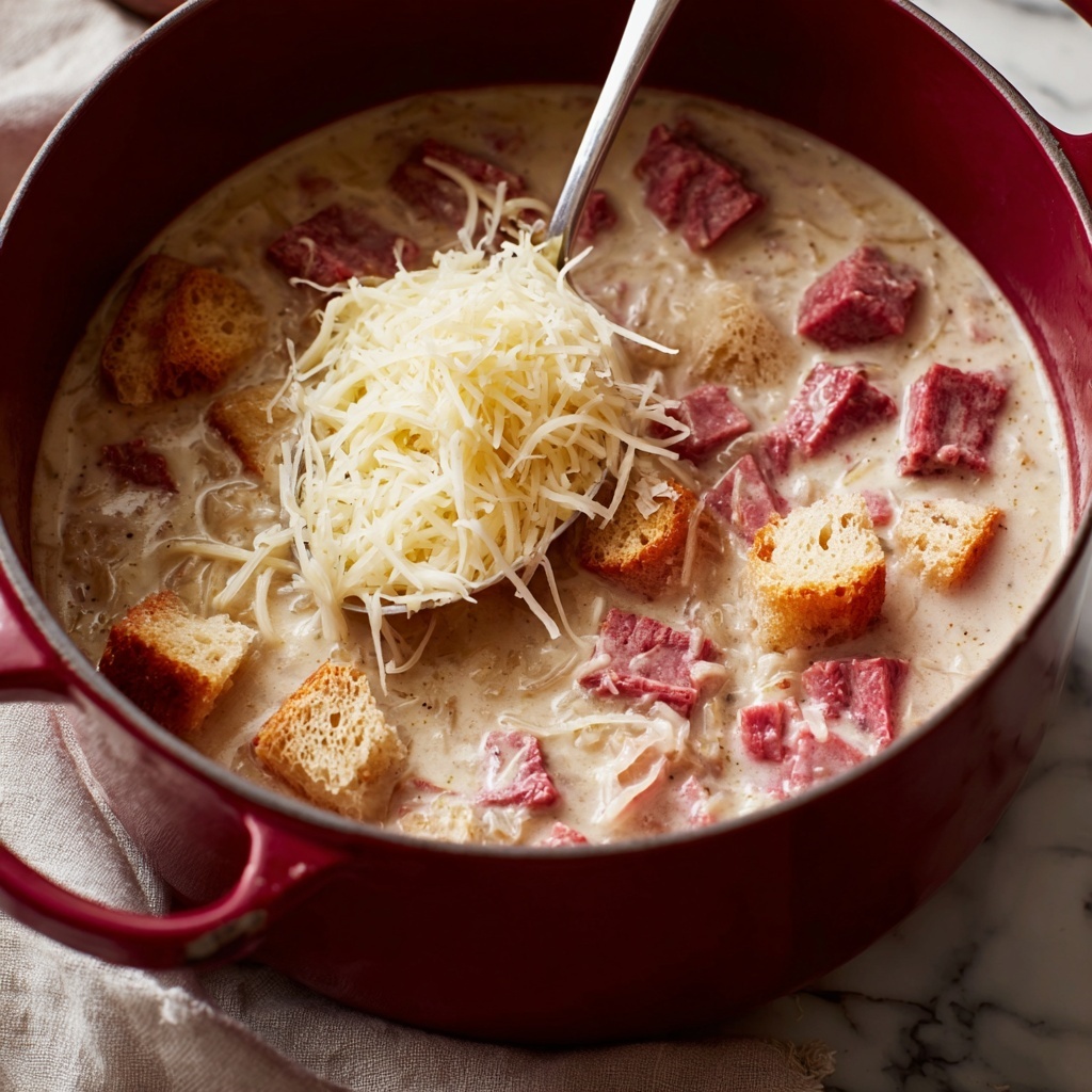 Creamy Reuben Soup Recipe - Recipe Image