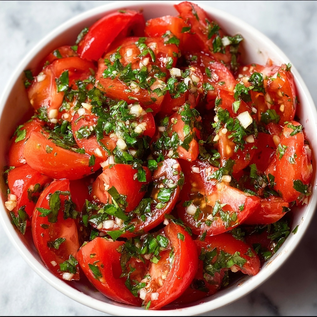 Lebanese Tomato Salad Recipe - Recipe Image