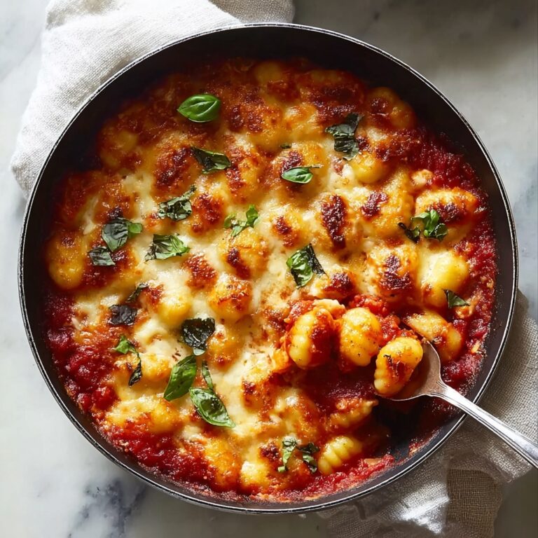 One Pan Gnocchi Pesto Bake Recipe