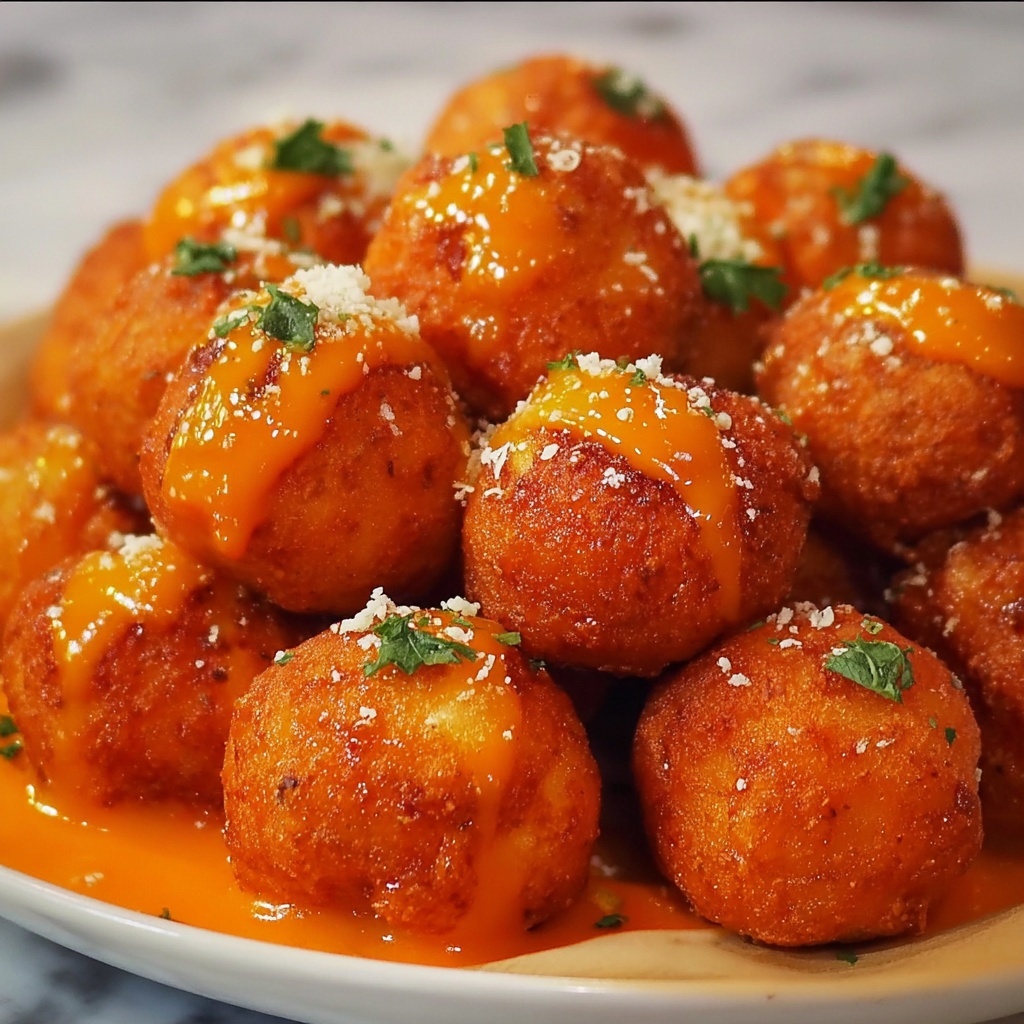 Cheesy Ranch Buffalo Chicken Pretzel Bites Recipe - Recipe Image