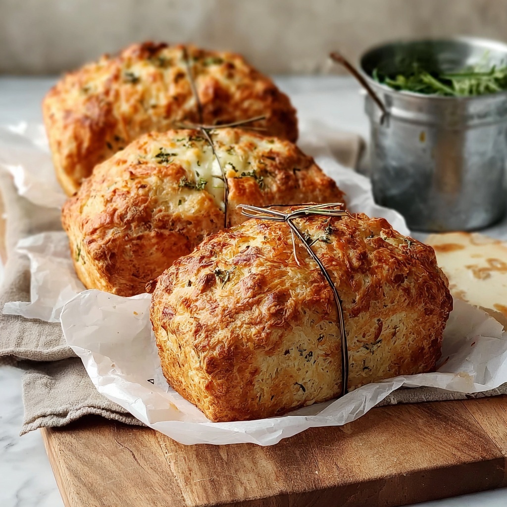 Italian Herbs Cheese Bread Recipe - Recipe Image