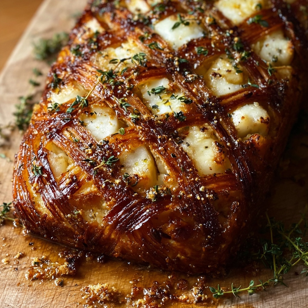 Fetta, Thyme, and Honey Loaded Loaf Recipe - Recipe Image