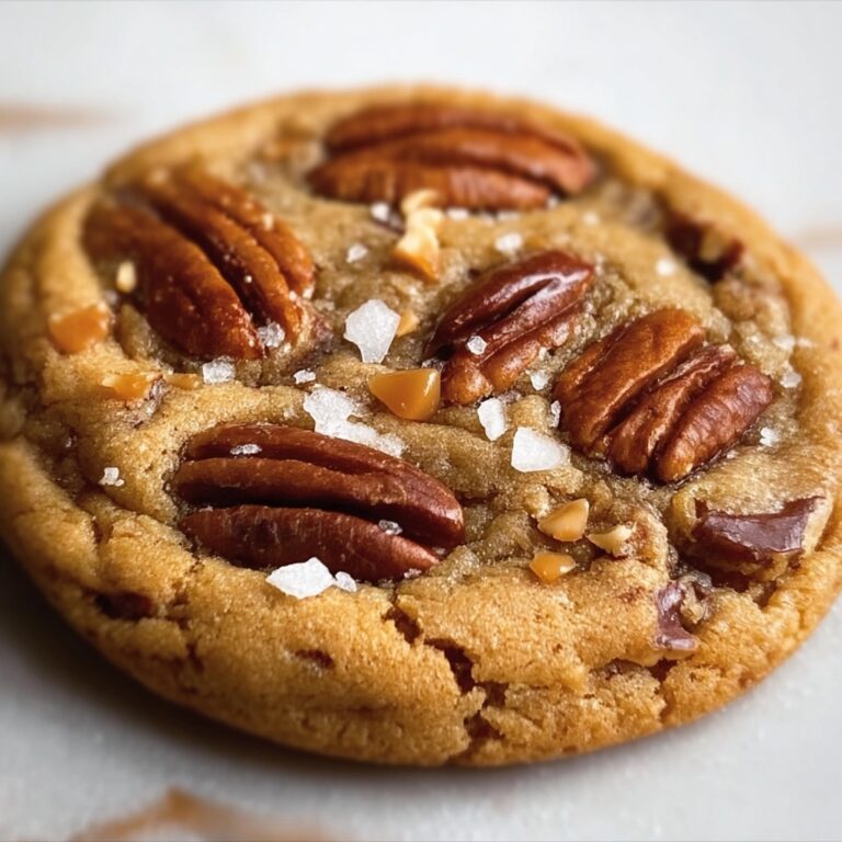 Salted Caramel Pecan Chocolate Chip Cookies Recipe