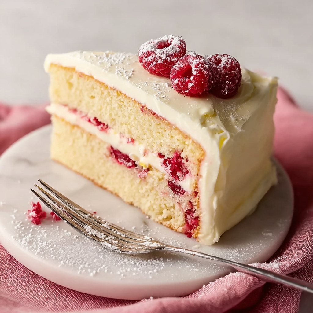 Raspberry Lemon Cake Recipe - Recipe Image