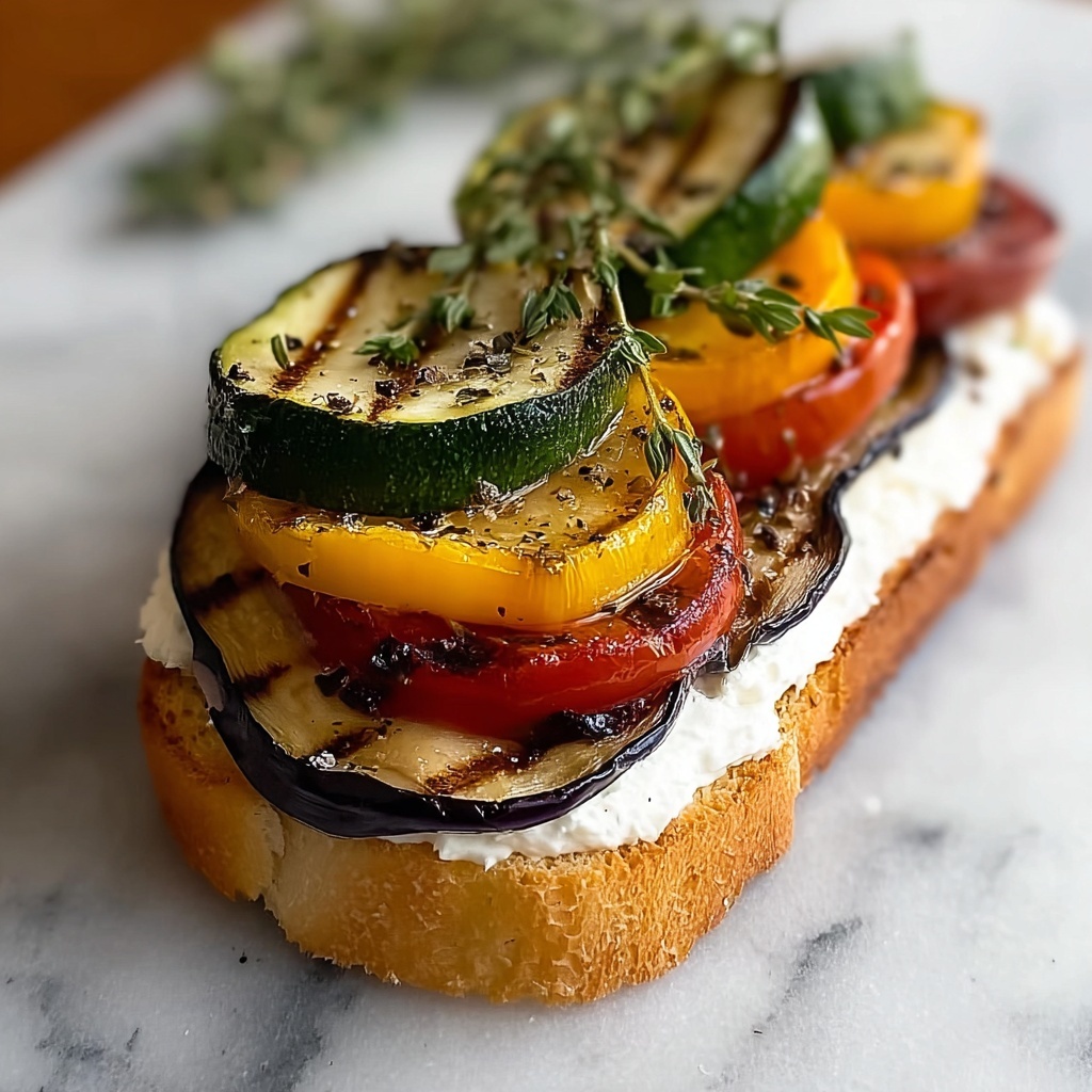 Grilled Veggie and Burrata Panini Recipe - Recipe Image