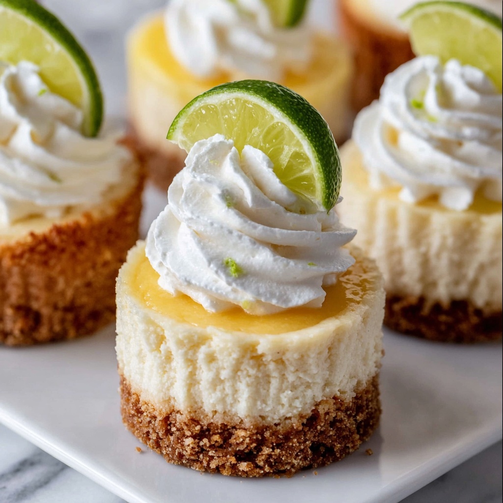 Mini Margarita Cheesecakes Recipe - Recipe Image