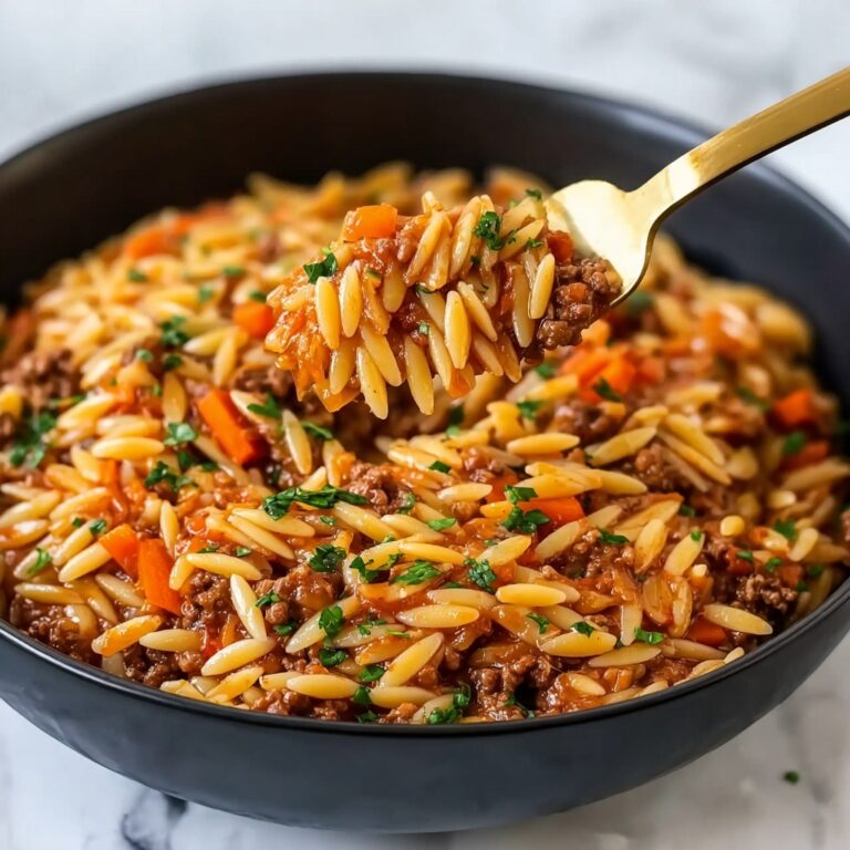 One-Pot Orzo Bolognese Recipe
