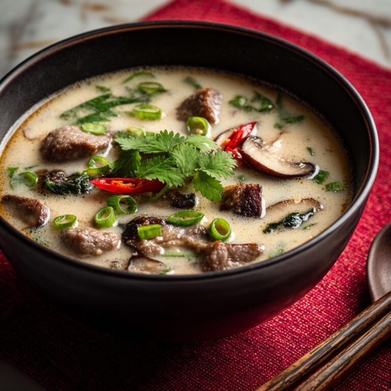 Authentic Tom Kha Gai (Thai Coconut Chicken Soup) Recipe