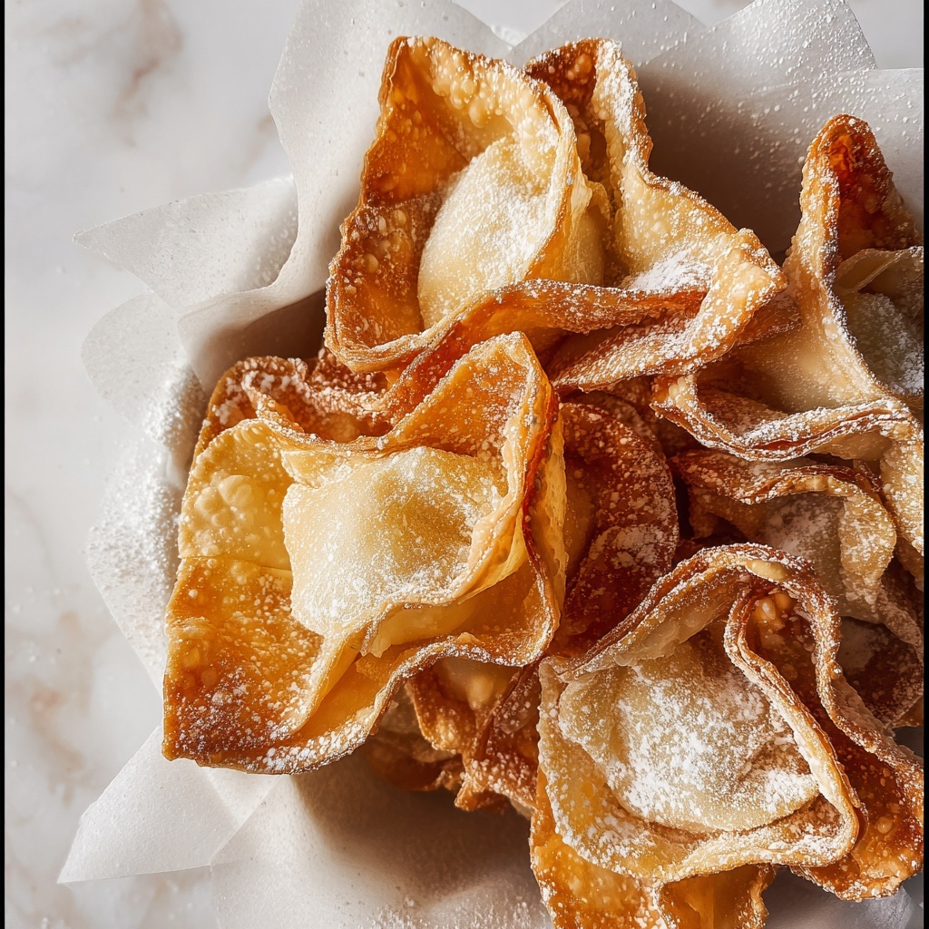 Crispy Homemade Wontons Recipe - Recipe Image