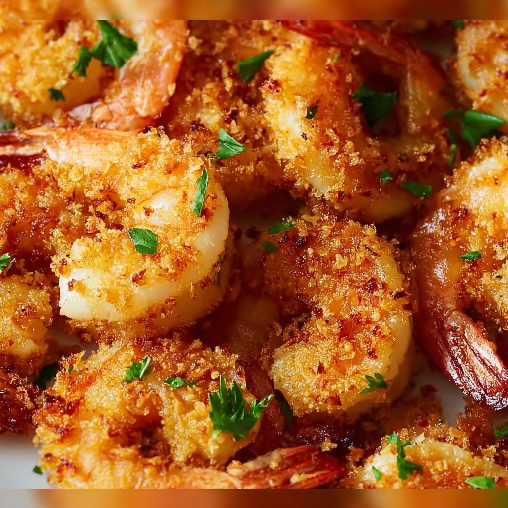 Crispy Baked Shrimp with Spicy Lime Sriracha Dipping Sauce Recipe - Recipe Image