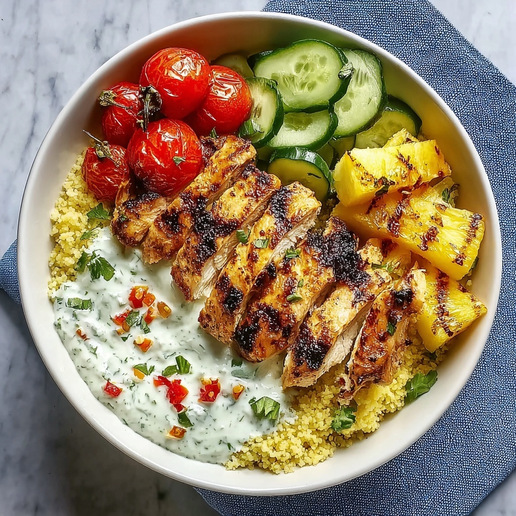 Greek Chicken Tzatziki Bowls Recipe - Recipe Image