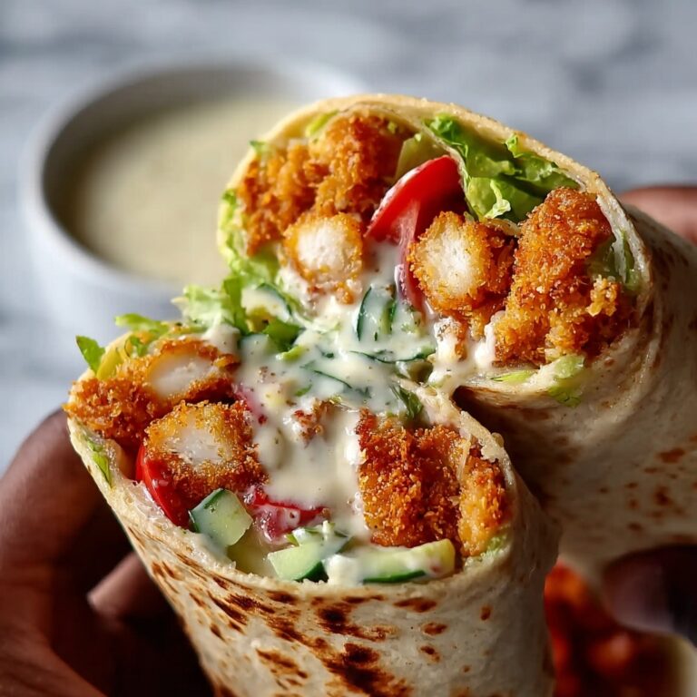 Crispy Chicken Twister Wrap Recipe