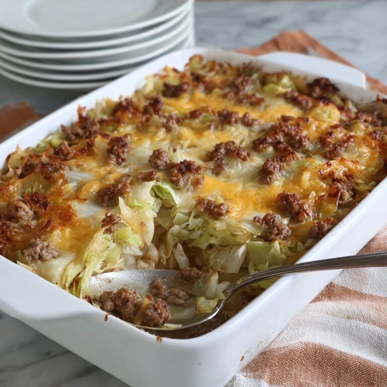 Cabbage Beef Bake Recipe